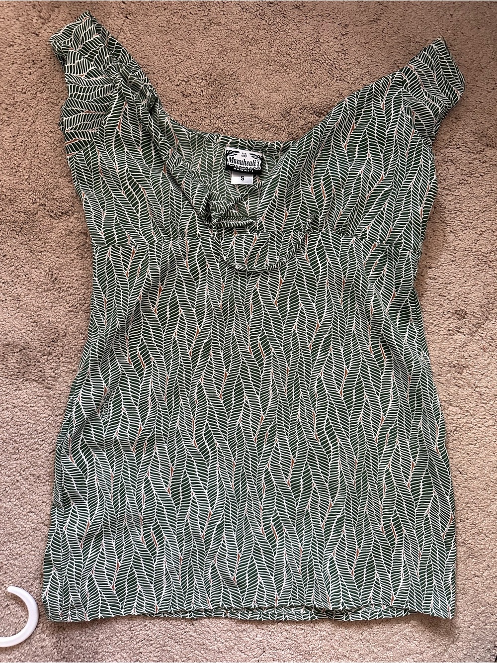 Manuheali'i Keiki Ailana Dress Matcha